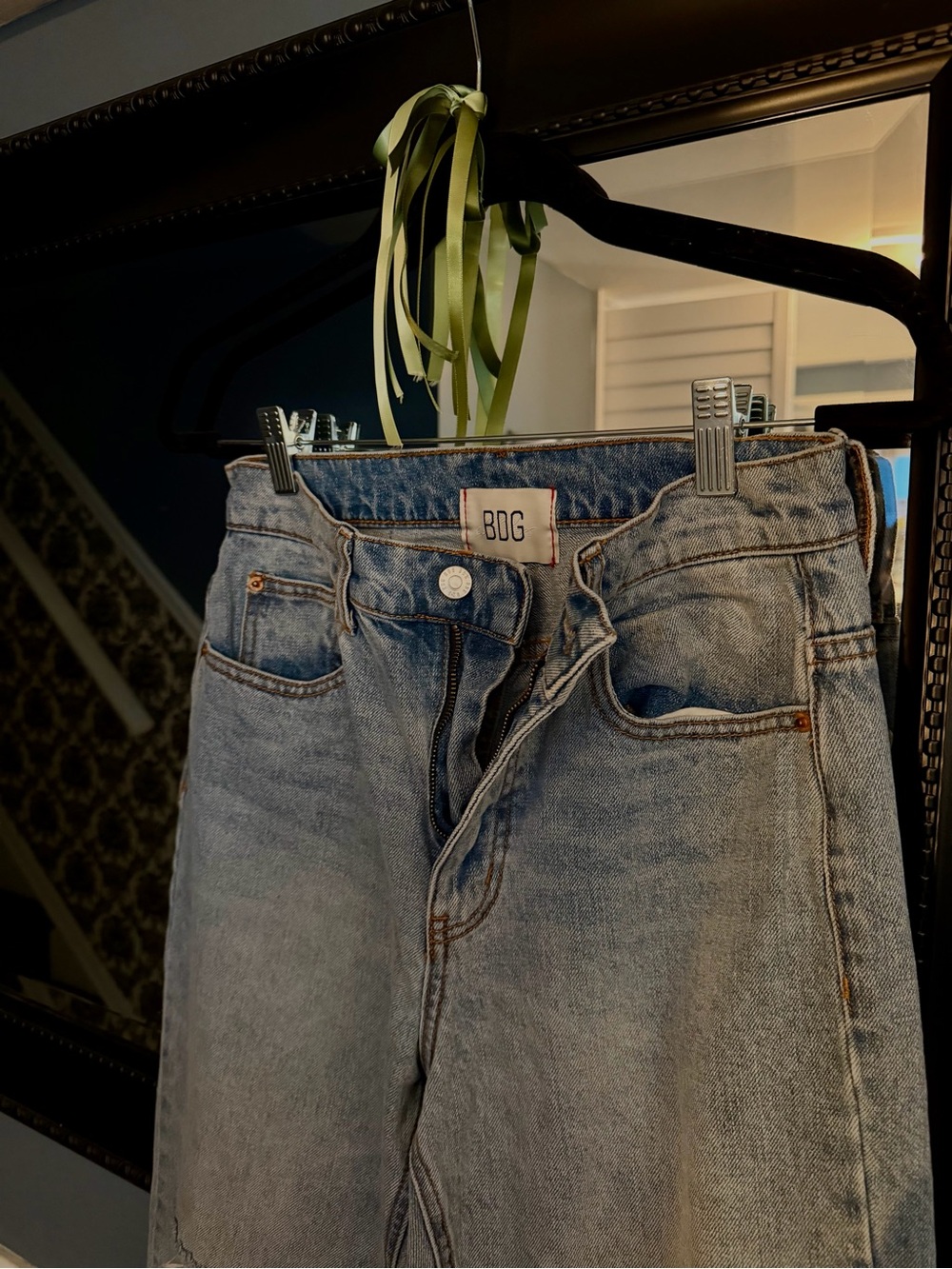 BDG Blue Distressed Jeans